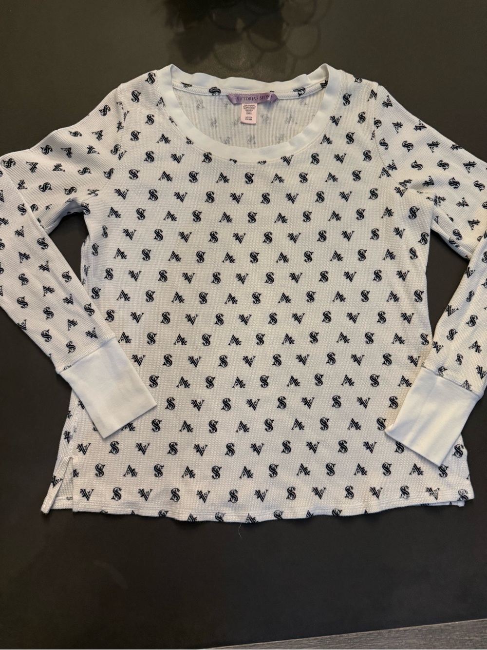 Victoria's Secret Waffle Top